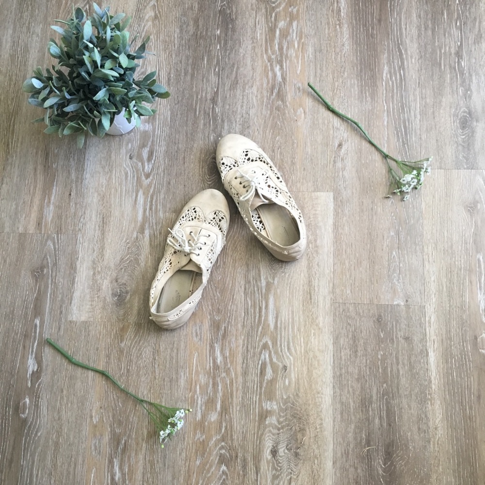 Lace Oxfords